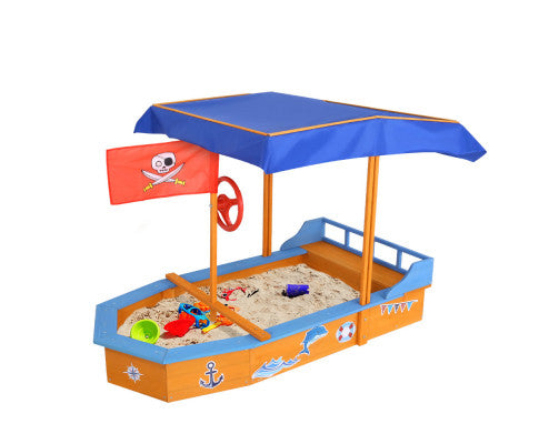 Boat-shaped Canopy Sand Pit - SM Everyday Living