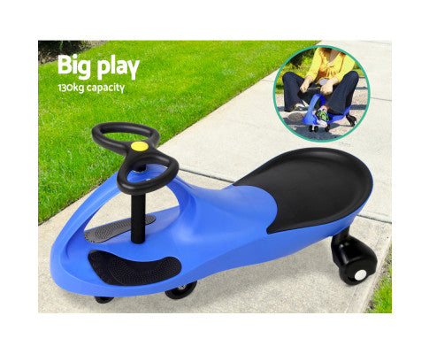 Kids Children Swing Car Ride On Toys Scooter Wiggle Slider Swivel Cars