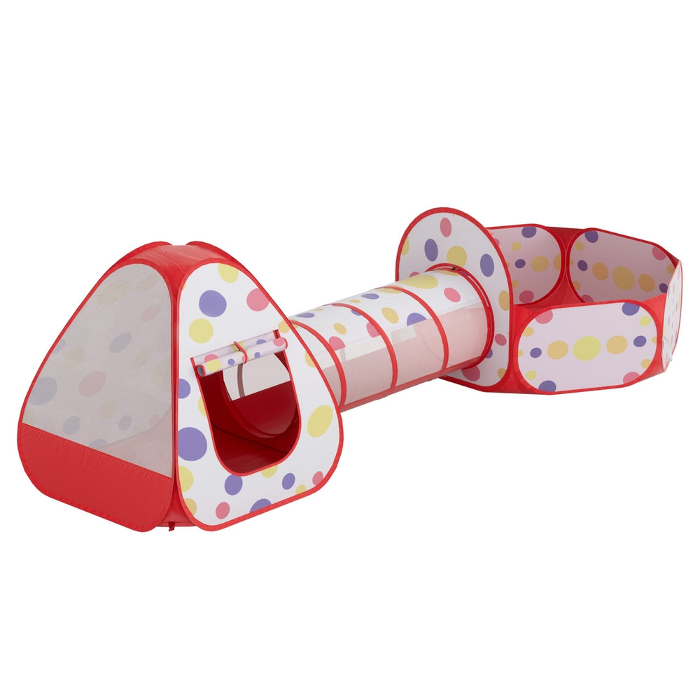 Kids Playhouse Play Tent Pop Up Teepee Red