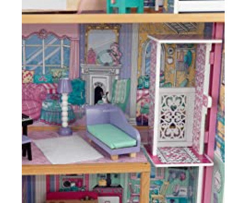 Dollhouse with Furniture 120 x 88 x 40 cm