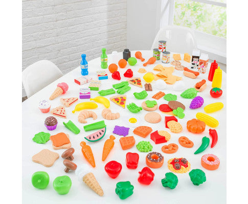 Tasty Treats Play Food Set for kids (115 pcs)