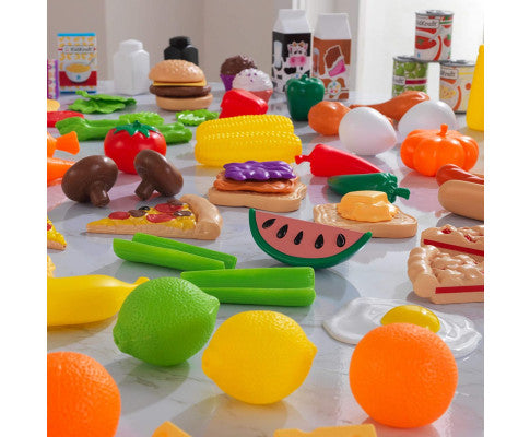 Tasty Treats Play Food Set for kids (115 pcs)