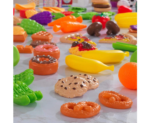 Tasty Treats Play Food Set for kids (115 pcs)