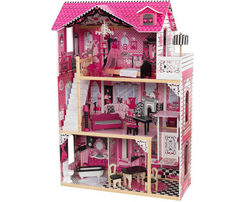 Dollhouse with Furniture 120 x 83 x 40 cm