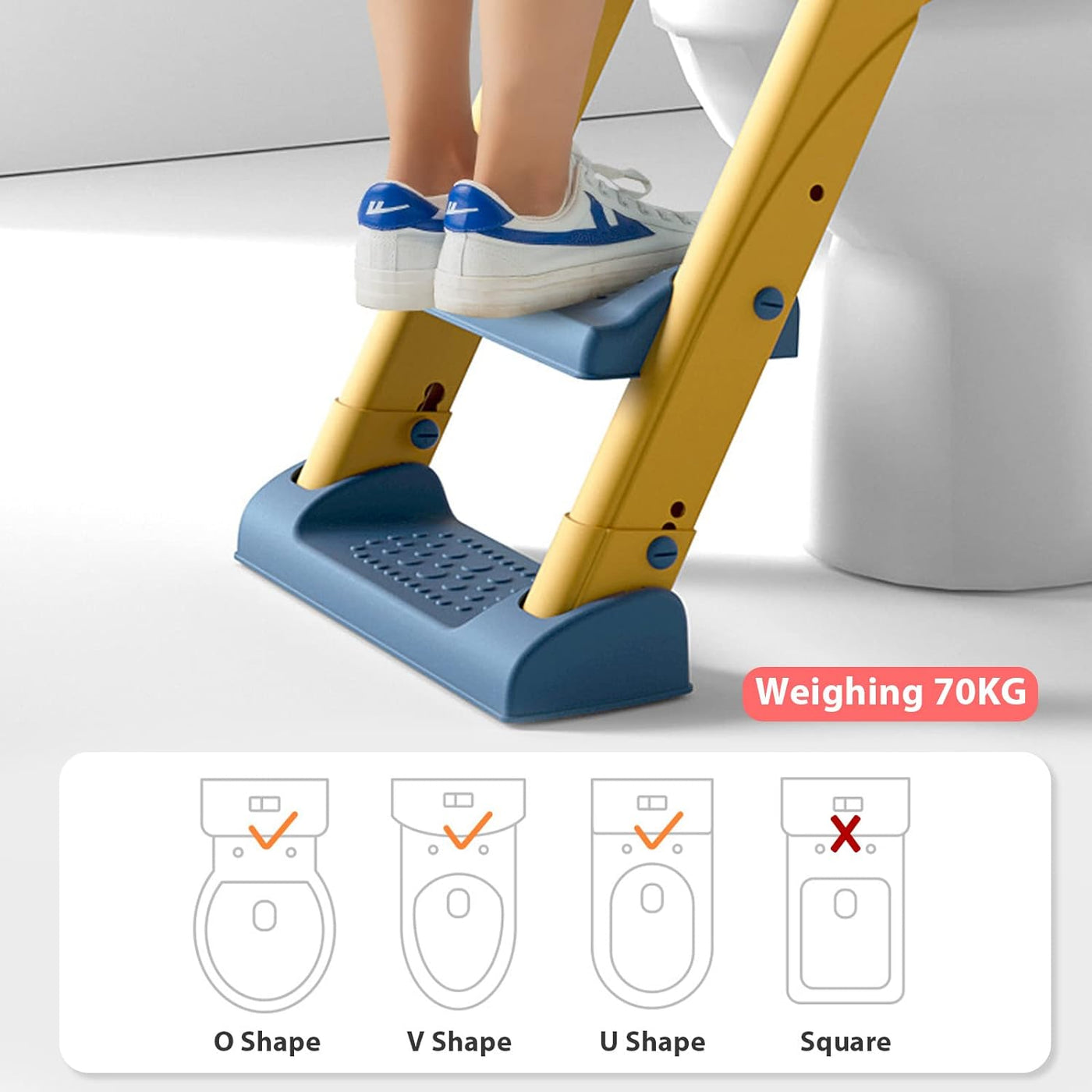 Potty Training Seat Step Yellow