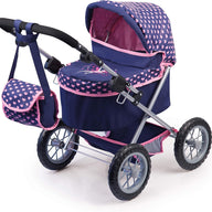 Baby Dolls Pram, Blue and Pink