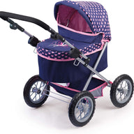 Baby Dolls Pram, Blue and Pink