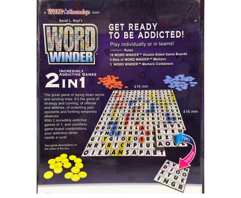 David Hoyts Word Winder Family Game Board Game 2-6 Players