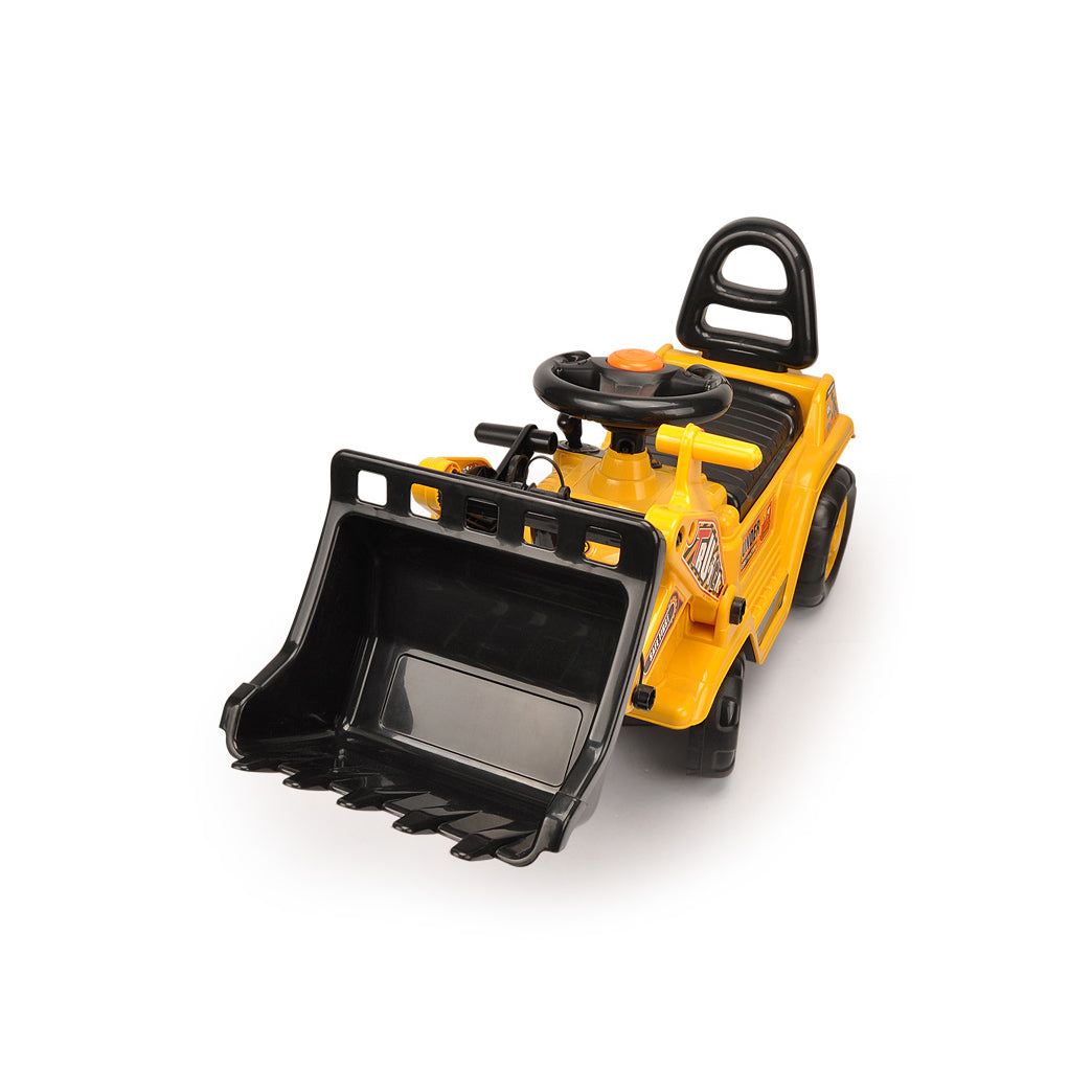 Ride-on Children's Digger Yellow