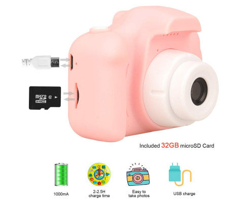 Digital Children Camera Kids Camera 2.0" LCD Toy 32G Card HD - SM Everyday Living