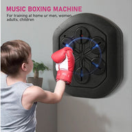 Music Boxing Training Electronic Boxing Wall Target Glove Intelligent APP Combat - SM Everyday Living