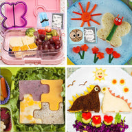 16 PCS Sandwich Cutter Kids DIY Toast Mold Bread Food Moulds