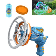 Blue Automatic Bubble Machine Bazooka Toy