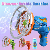 Blue Automatic Bubble Machine Bazooka Toy