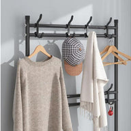 Clothes Rack with Shoe Rack Shelves - SM Everyday Living