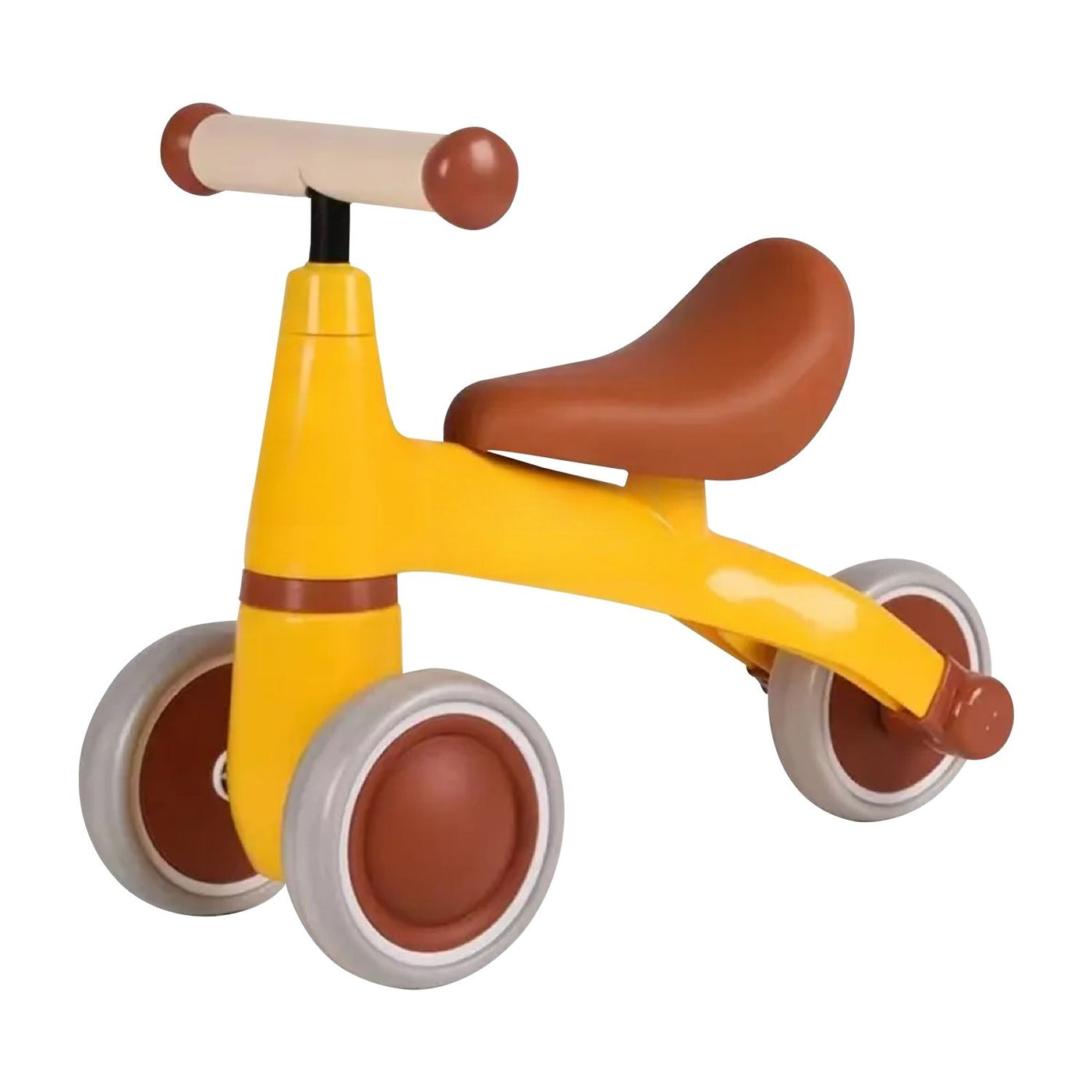 3 Wheels Baby Balance Bike Yellow