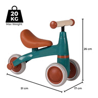 G3 Wheels Baby Balance Bike Green