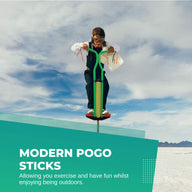 Green Pogo Stick Kids