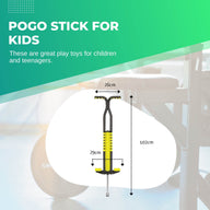 Yellow Pogo Stick Kids