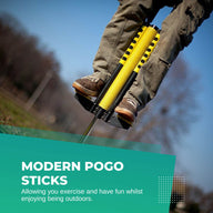 Yellow Pogo Stick Kids