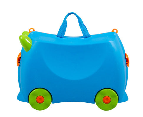 Kids Ride On Suitcase Luggage Blue