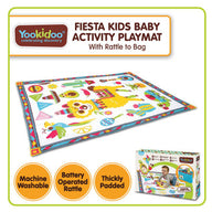 Fiesta Kids Baby Activity Playmat To Bag With Musical Rattle Padded - SM Everyday Living