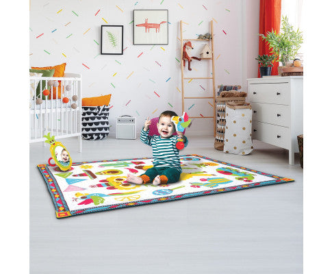 Fiesta Kids Baby Activity Playmat To Bag With Musical Rattle Padded - SM Everyday Living