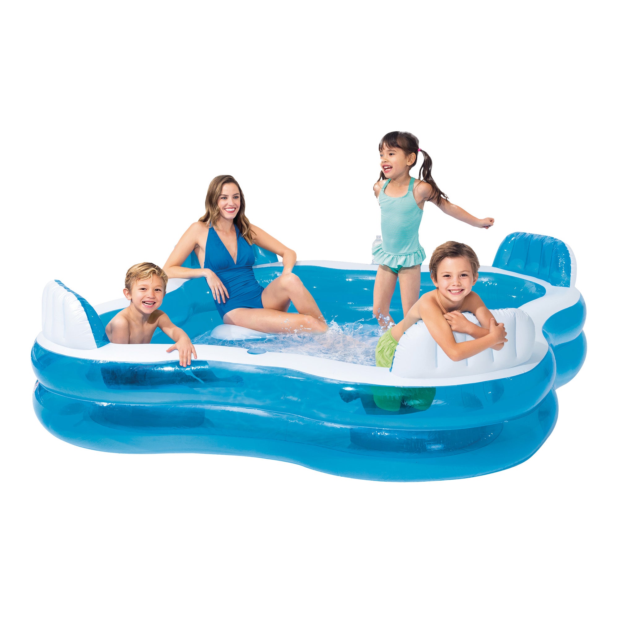 Swim Center Square Inflatable Lounge Pool