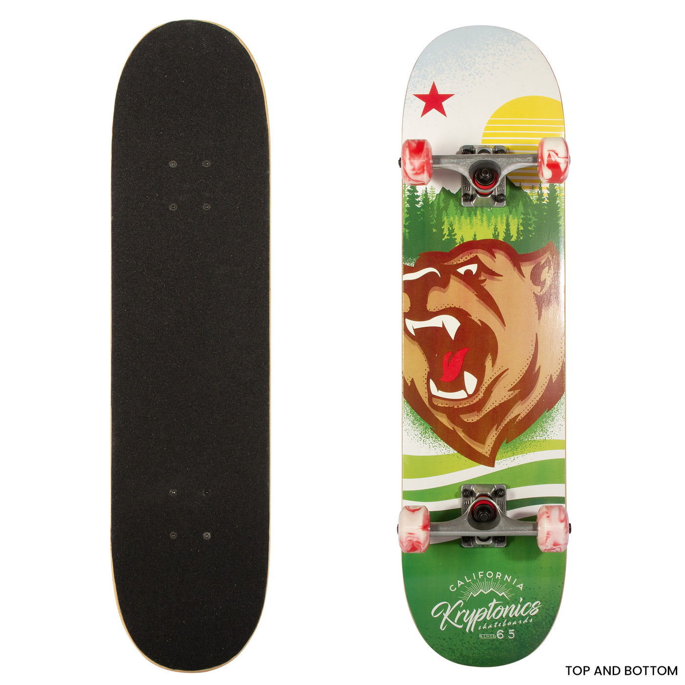 Kryptonics 31-inch Star Series Complete Skateboard