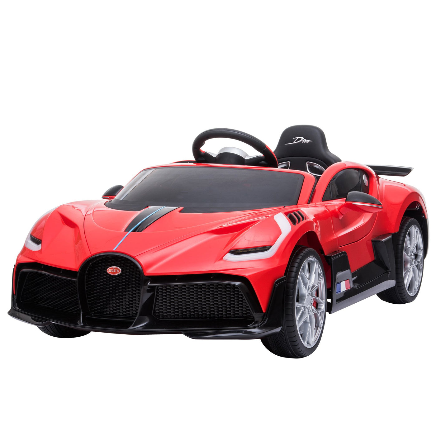 Bugatti Divo Kids Electric Ride On Car - Red