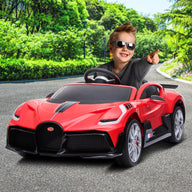 Bugatti Divo Kids Electric Ride On Car - Red