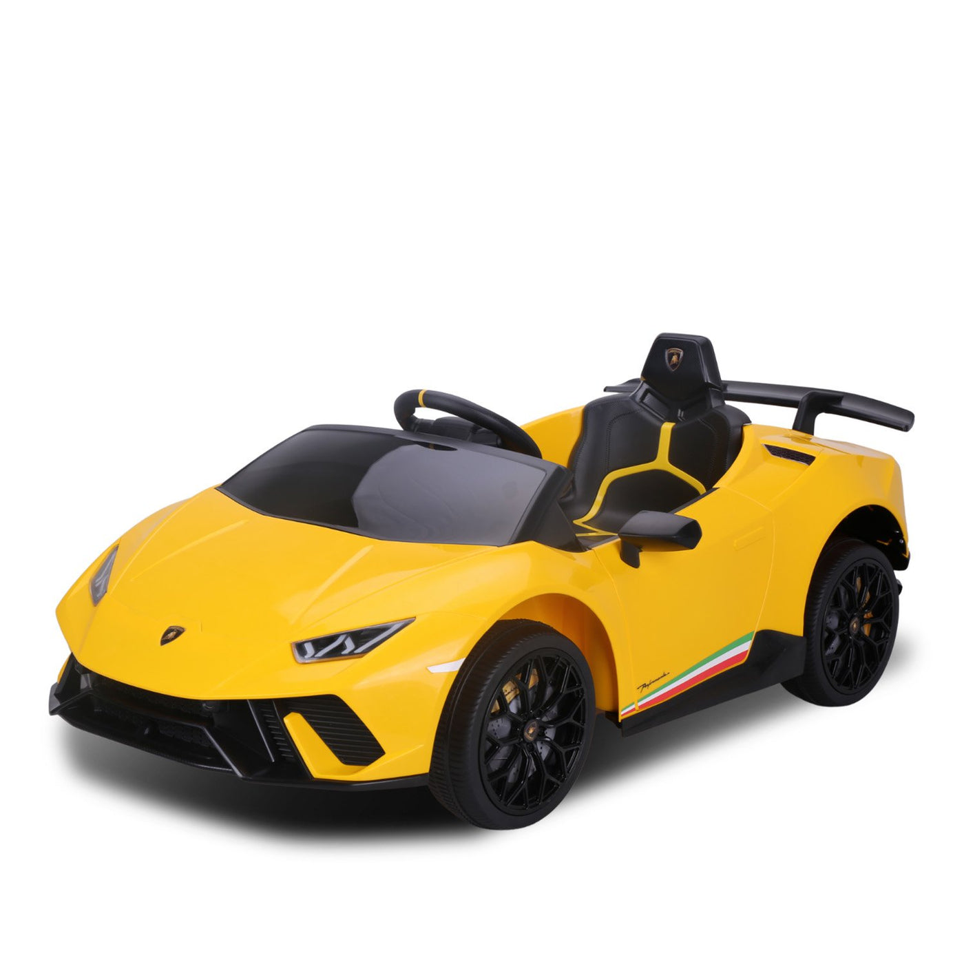 Lamborghini Kids Electric Ride On Car  - Yellow