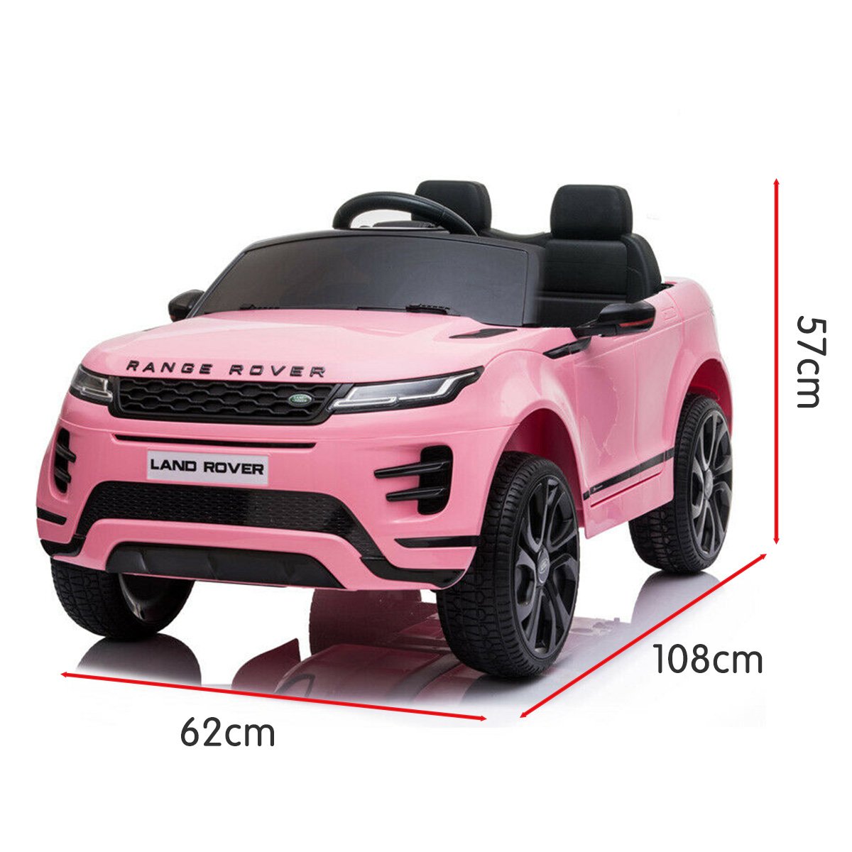 Land Rover Kids Electric Ride On Car - Pink