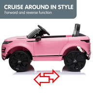 Land Rover Kids Electric Ride On Car - Pink