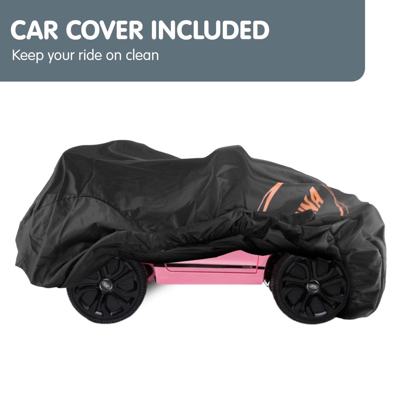 Land Rover Kids Electric Ride On Car - Pink