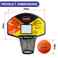 Trampoline Led Basketball Hoop Set With Light-up Ball - SM Everyday Living