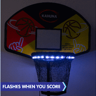 Trampoline Led Basketball Hoop Set With Light-up Ball - SM Everyday Living