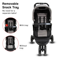 Navigator Stroller 3-wheel Pram For Newborns To Toddlers - SM Everyday Living