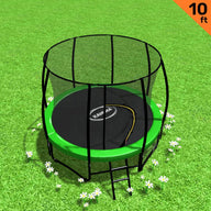 10ft Trampoline - Green