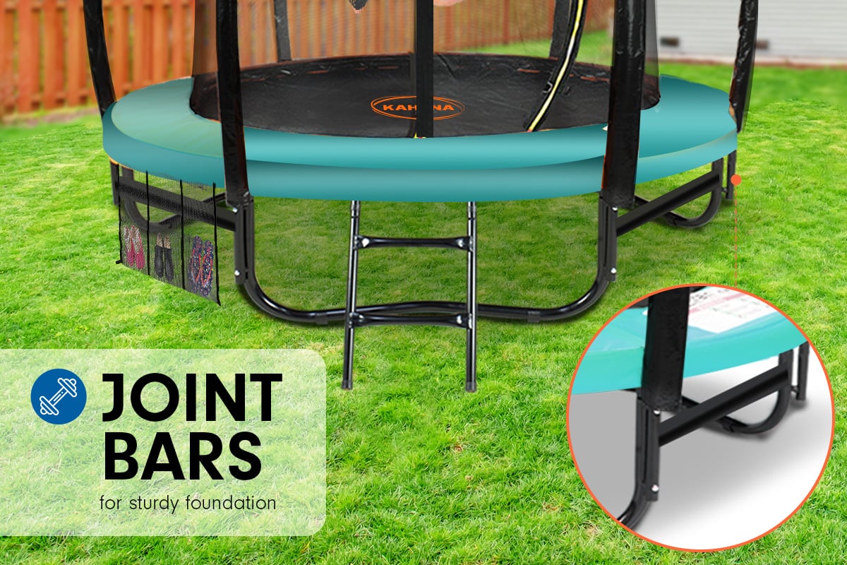 10ft Trampoline - Green