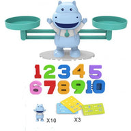 Balance Hippo Building Blocks Educational Toys-Preschool Learning Education Boys and Girls Ages 3 4 5 - SM Everyday Living