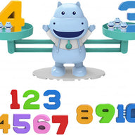 Balance Hippo Building Blocks Educational Toys-Preschool Learning Education Boys and Girls Ages 3 4 5 - SM Everyday Living