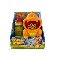 Double Bubble Battery Operated Orange Dinosaur Bubble Blower 3+ - SM Everyday Living