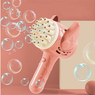 23-Hole Angel Bubble Hammer Gatling Bubble Machine Children's Electric Toy - SM Everyday Living