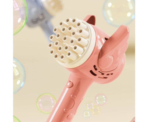 23-Hole Angel Bubble Hammer Gatling Bubble Machine Children's Electric Toy