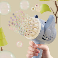 23-Hole Angel Bubble Hammer Gatling Bubble Machine Children's Electric Toy - SM Everyday Living