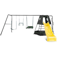 Kids Pallas Play Tower with Metal Swing Set