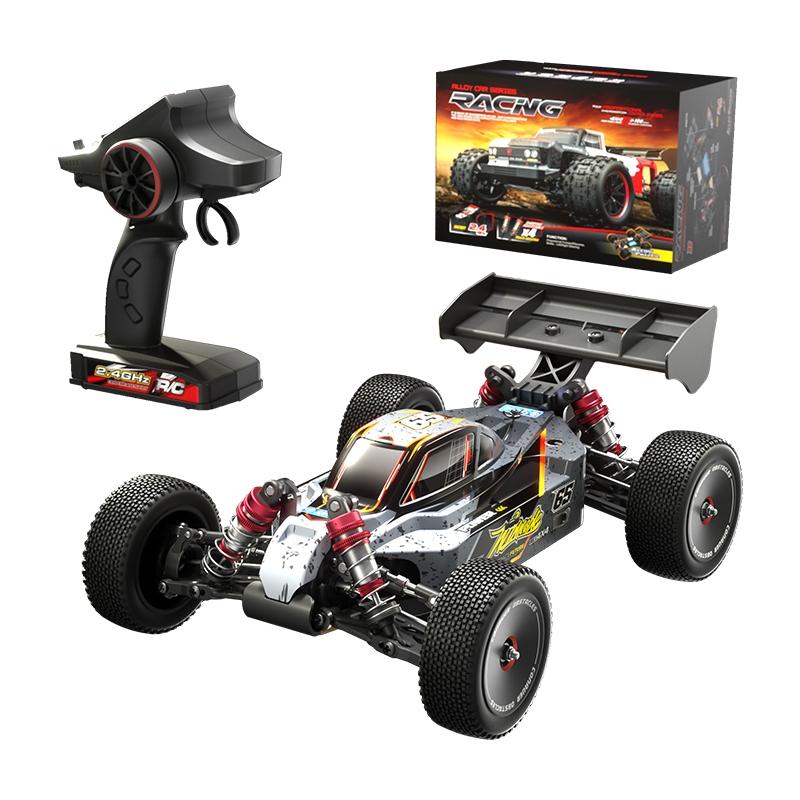 Black Electric 4Wd Alloy Off-Road Rc Car