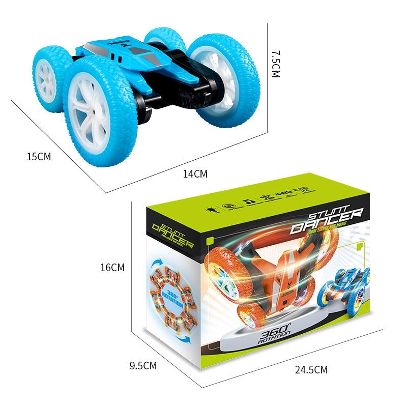 Flower Rc Car With Music - Stunt Street Dance - Orange