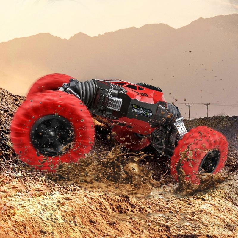 Red Double-Sided Twisted Off-Road